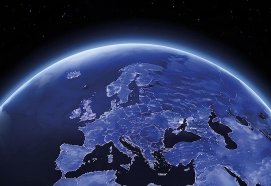 Imatge mapa d'Europa